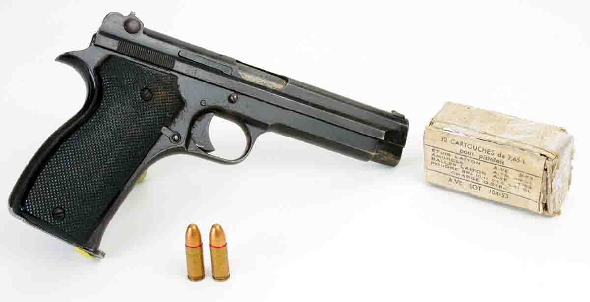 A French Model 1935A 7.65mm Long was Mike’s very first handgun.